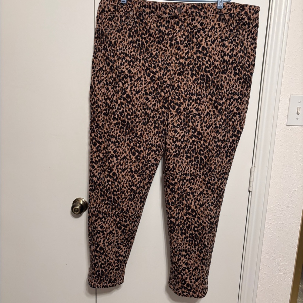 Terra & Sky Leopard Jeans